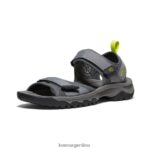 gris acero/onagra calzado KEEN targhee iii con punta abierta h2 T0822B319 hombres - Imagen 3