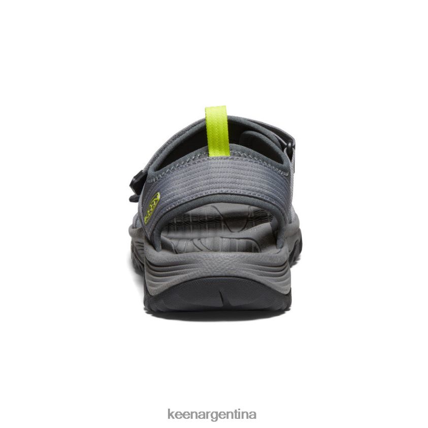 gris acero/onagra calzado KEEN targhee iii con punta abierta h2 T0822B319 hombres - Imagen 5