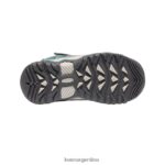 gris acero/porcelana calzado KEEN bota impermeable targhee T0822B877 pequeños niños - Imagen 4