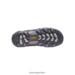 gris acero/violeta africana calzado KEEN zapato impermeable koven T0822B665 mujer - Imagen 4