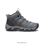gris acero/wasabi calzado KEEN bota impermeable koven T0822B597 mujer