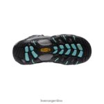 gris acero/wasabi calzado KEEN bota impermeable koven T0822B597 mujer - Imagen 4