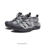 gris/azul humo calzado KEEN newport h2 T0822B405 mujer - Imagen 2