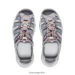 gris/coral calzado KEEN sandalia astoria oeste T0822B549 mujer - Imagen 4