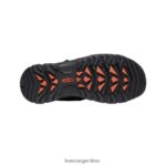 gris negro calzado KEEN sandalia con puntera abierta targhee iii T0822B259 hombres - Imagen 4