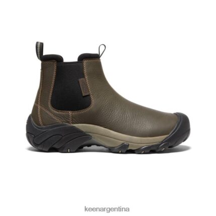 gris negro calzado KEEN targhee ii chelsea T0822B396 hombres