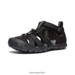 Gris oscuro calzado KEEN seacamp ii cnx T0822B796 niños grandes - Imagen 3
