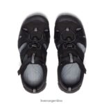 Gris oscuro calzado KEEN seacamp ii cnx T0822B796 niños grandes - Imagen 4