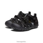 Gris oscuro calzado KEEN seacamp ii cnx T0822B855 pequeños niños - Imagen 2