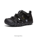 Gris oscuro calzado KEEN seacamp ii cnx T0822B855 pequeños niños - Imagen 3