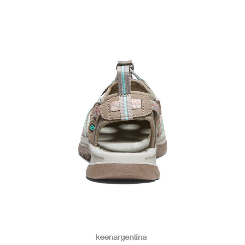 gris topo/coral calzado KEEN susurro T0822B522 mujer - Imagen 5