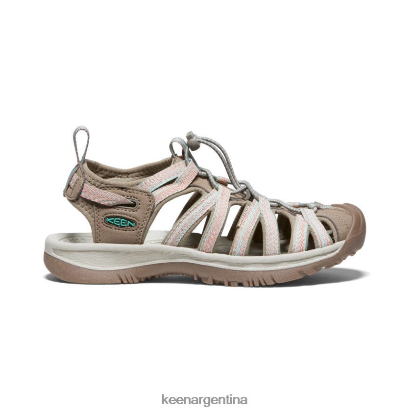 gris topo/coral calzado KEEN susurro T0822B522 mujer - Imagen 1