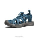 humo azul calzado KEEN susurro T0822B523 mujer - Imagen 3