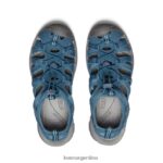 humo azul calzado KEEN susurro T0822B523 mujer - Imagen 4