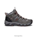 imán/ladrillo cocido calzado KEEN bota impermeable koven T0822B321 hombres