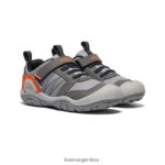 imán/naranja de seguridad calzado KEEN zapatillas con pico y nudo T0822B972 pequeños niños - Imagen 2