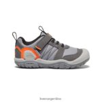imán/naranja de seguridad calzado KEEN zapatillas con pico y nudo T0822B972 pequeños niños