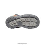 imán/naranja de seguridad calzado KEEN zapatillas con pico y nudo T0822B972 pequeños niños - Imagen 4