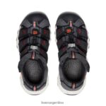 imán/naranja picante calzado KEEN newport neo h2 T0822B837 pequeños niños - Imagen 4