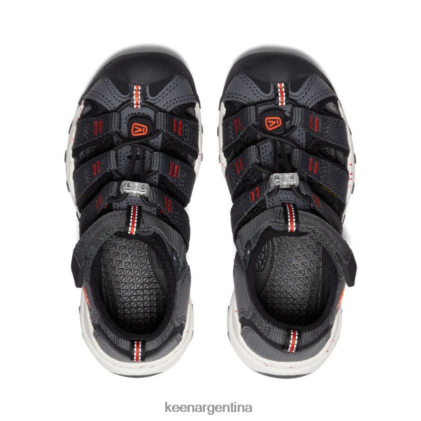 imán/naranja picante calzado KEEN newport neo h2 T0822B837 pequeños niños - Imagen 4