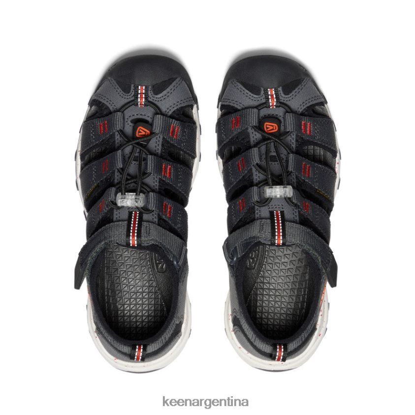imán/naranja picante calzado KEEN newport neo h2 T0822B967 niños grandes - Imagen 4