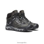 imán/negro calzado KEEN bota impermeable ridge flex T0822B141 hombres - Imagen 2