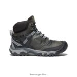 imán/negro calzado KEEN bota impermeable ridge flex T0822B141 hombres