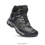 imán/negro calzado KEEN bota impermeable ridge flex T0822B141 hombres - Imagen 3