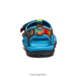 imán/teñido anudado calzado KEEN Knotch Creek con puntera abierta T0822B769 pequeños niños - Imagen 5