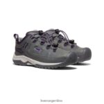 imán/tillandsia púrpura calzado KEEN zapato impermeable targhee T0822B840 niños grandes - Imagen 2