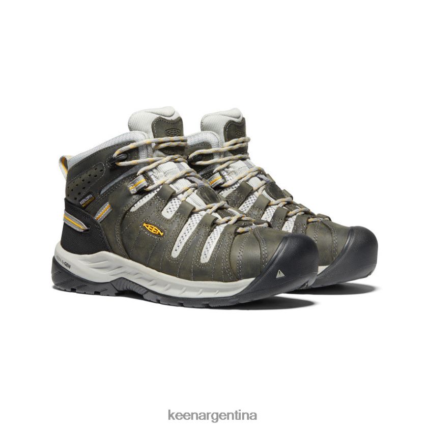 imán/vapor calzado KEEN Bota impermeable Flint II (puntera de acero) T0822B599 mujer - Imagen 2