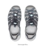 imán/vapor calzado KEEN sandalia astoria west de piel T0822B615 mujer - Imagen 4