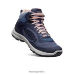 índigo vintage/melocotón calzado KEEN bota impermeable terradora flex T0822B582 mujer - Imagen 3