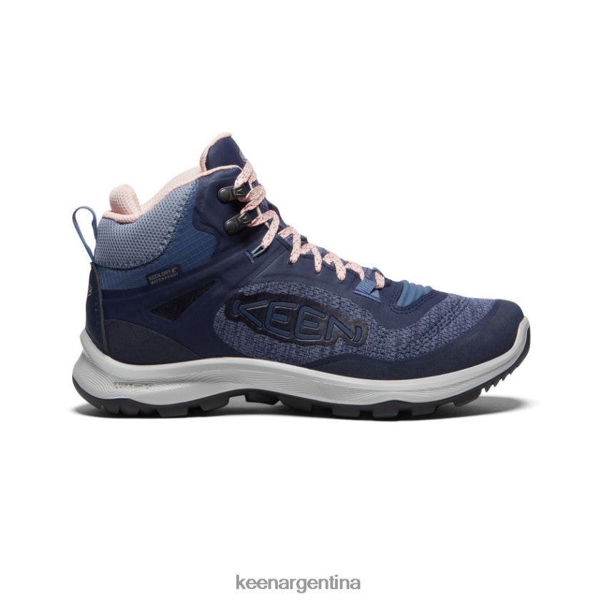 indigo_vintage_melocoton_calzado_keen_bota_impermeable_terradora_flex_t0822b582_mujer.jpg índigo vintage/melocotón calzado KEEN bota impermeable terradora flex T0822B582 mujer - Imagen 1