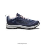 índigo vintage/melocotón calzado KEEN zapato impermeable terradora flex T0822B604 mujer
