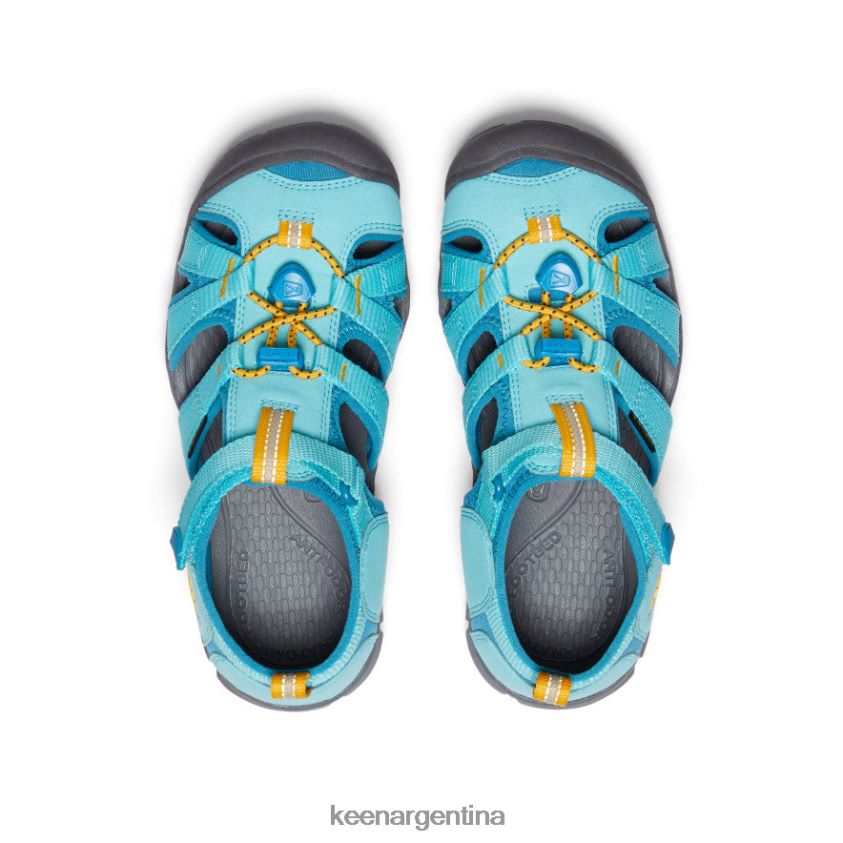 ipanema/azul fiordo calzado KEEN seacamp ii cnx T0822B797 niños grandes - Imagen 4