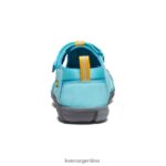 ipanema/azul fiordo calzado KEEN seacamp ii cnx T0822B797 niños grandes - Imagen 5