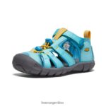 ipanema/azul fiordo calzado KEEN seacamp ii cnx T0822B856 pequeños niños - Imagen 3