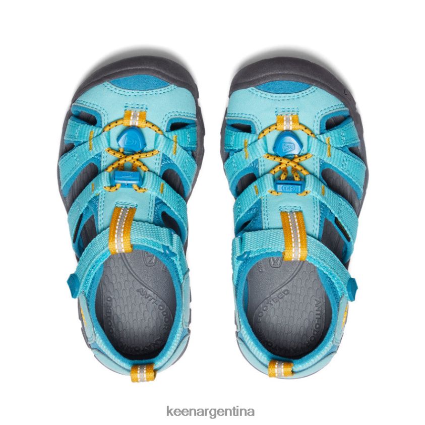 ipanema/azul fiordo calzado KEEN seacamp ii cnx T0822B856 pequeños niños - Imagen 4