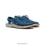 iris azul legión/negro calzado KEEN uneek T0822B519 mujer - Imagen 2