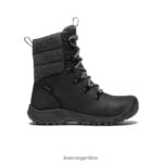 lana negra/negra calzado KEEN bota impermeable greta T0822B691 mujer
