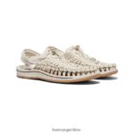 lienzo natural/abedul calzado KEEN lienzo uneek T0822B105 hombres - Imagen 2