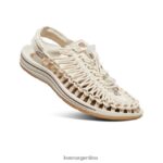 lienzo natural/abedul calzado KEEN lienzo uneek T0822B505 mujer - Imagen 3