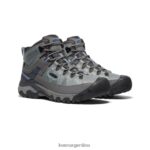 llovizna/capitanes azul calzado KEEN targhee iii impermeable medio T0822B228 hombres - Imagen 2