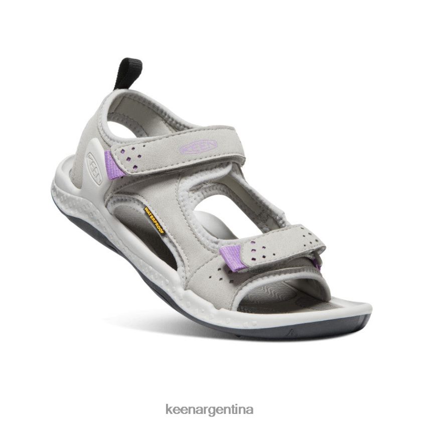 llovizna/lavanda inglesa calzado KEEN sandalia drift creek con dos tiras T0822B709 mujer - Imagen 3
