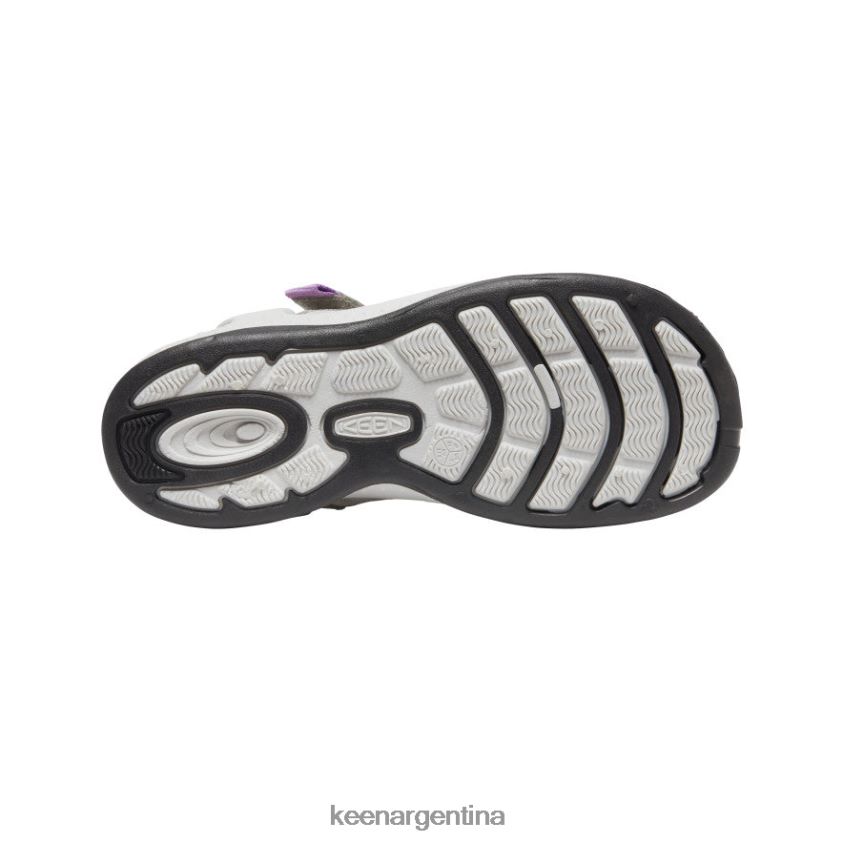 llovizna/lavanda inglesa calzado KEEN sandalia drift creek con dos tiras T0822B709 mujer - Imagen 4