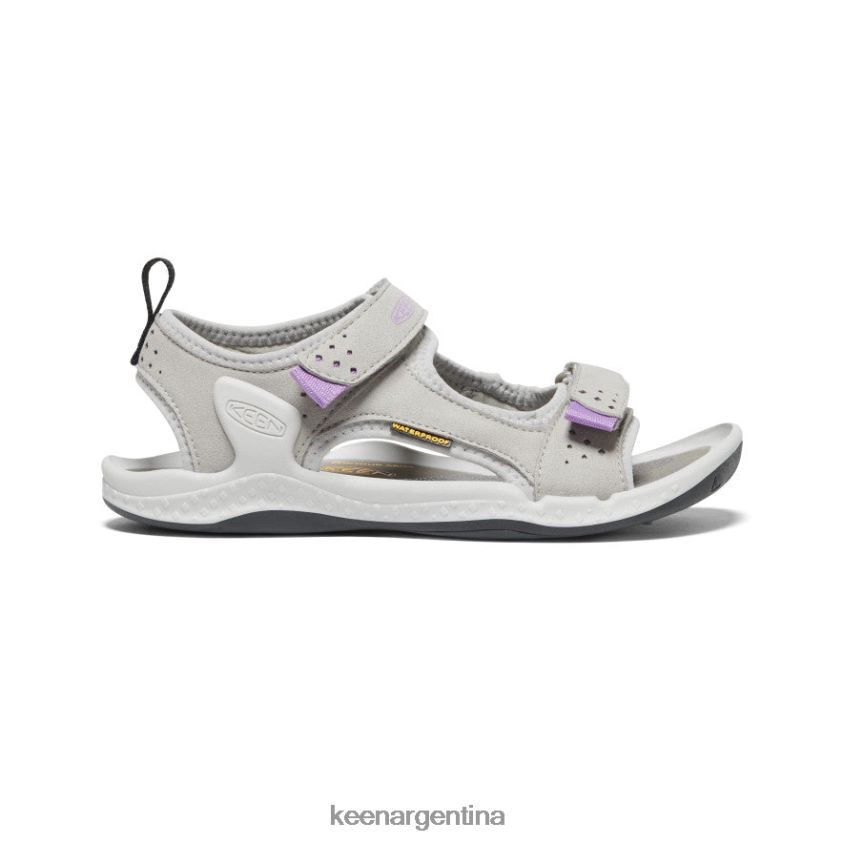llovizna/lavanda inglesa calzado KEEN sandalia drift creek con dos tiras T0822B709 mujer - Imagen 1