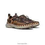 manzana canela/grano de café calzado KEEN zapatillas uneek snk T0822B387 hombres - Imagen 2