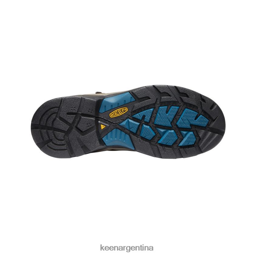 marrón cascada/azul orión calzado KEEN Bota impermeable detroit xt (puntera de acero) T0822B244 hombres - Imagen 4