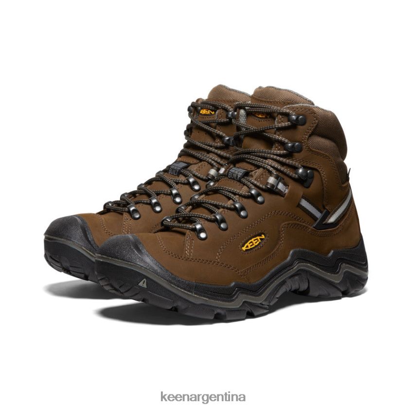 marrón cascada/gárgola calzado KEEN bota impermeable durand ii ancha T0822B345 hombres - Imagen 2